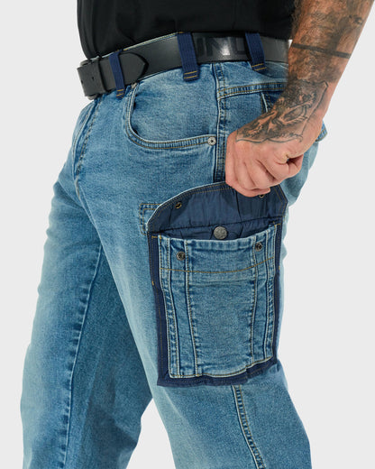 Férfi nadrág SCOTT II LIGHT BLUE