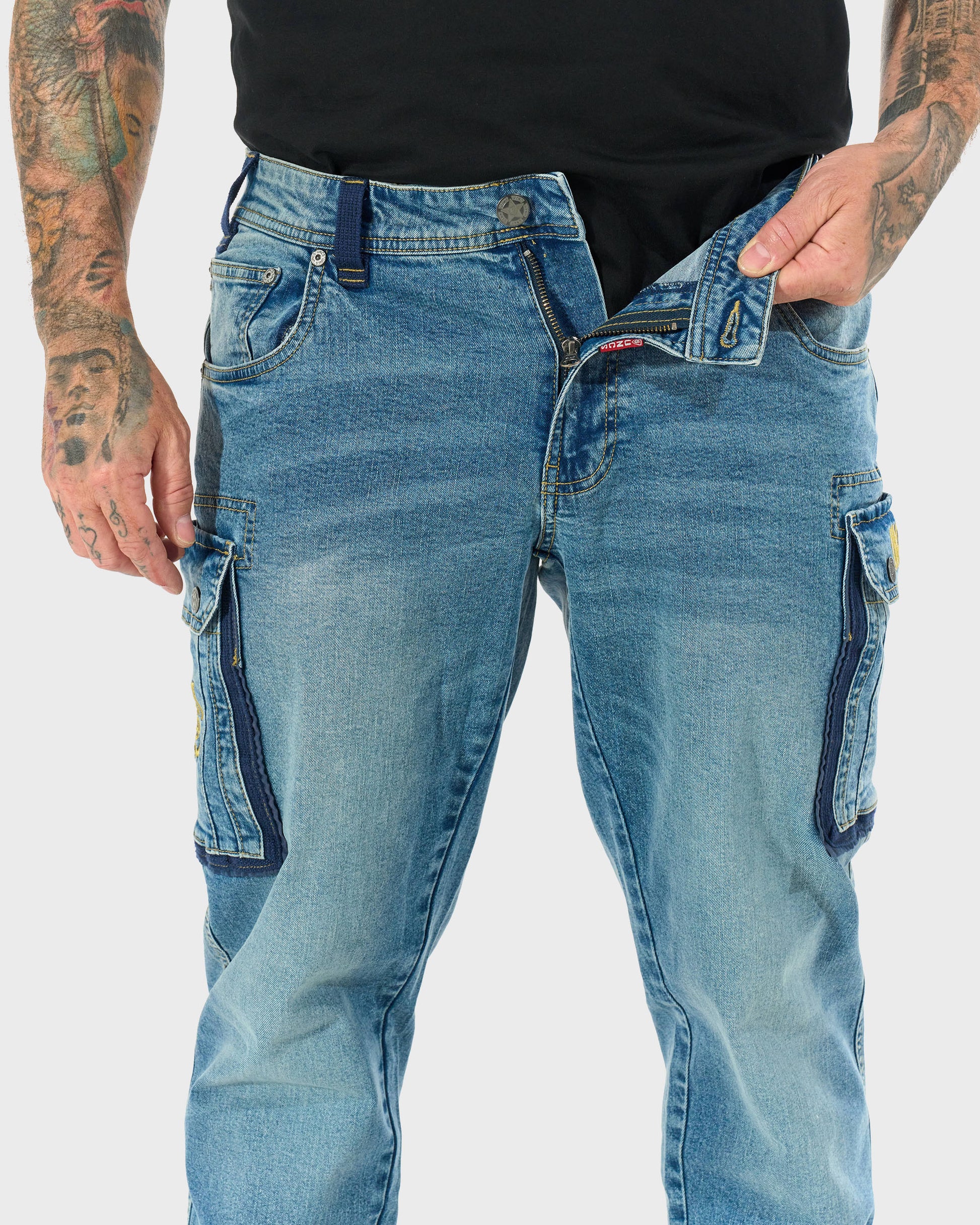 Férfi nadrág SCOTT II LIGHT BLUE