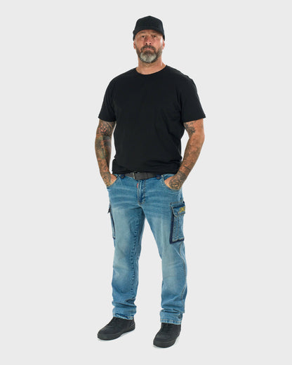 Férfi nadrág SCOTT II LIGHT BLUE