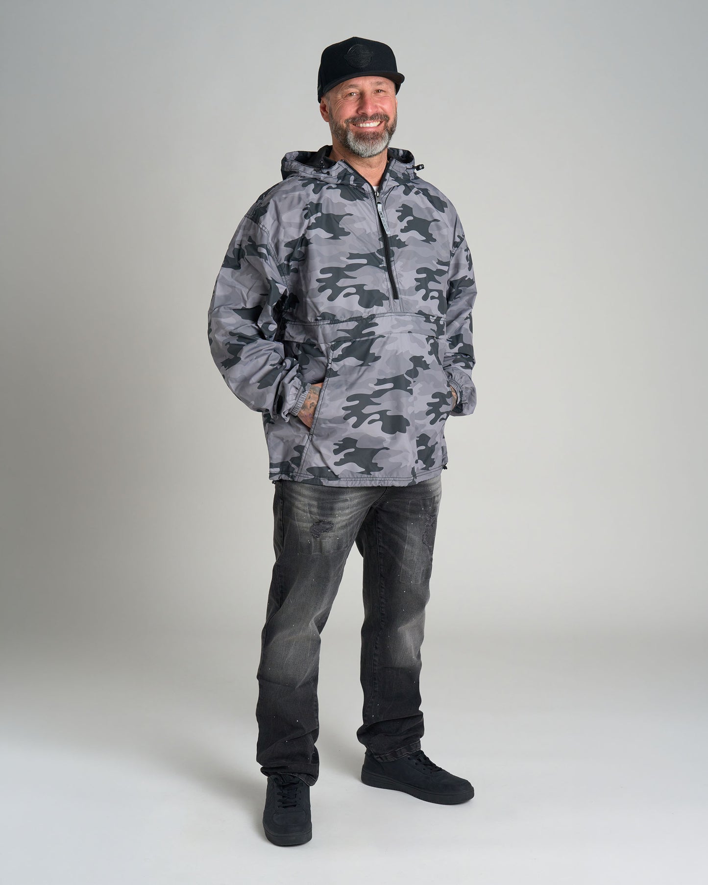 Férfi dzseki WINDY I CAMOUFLAGE