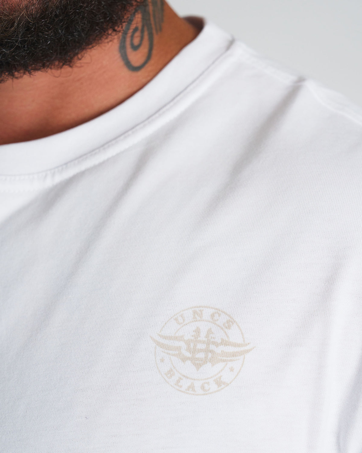 Férfi póló BASIC MID HEAVY WHITE