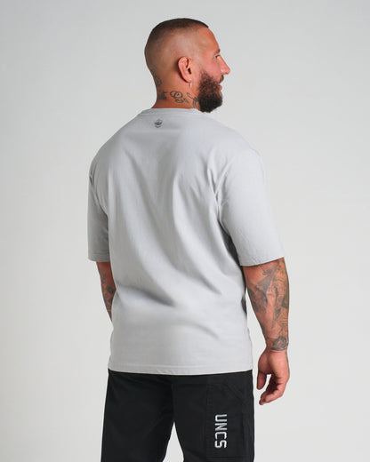 Férfi póló BASIC MID HEAVY GREY