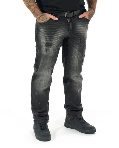 Férfi farmer GRANT II BLACK