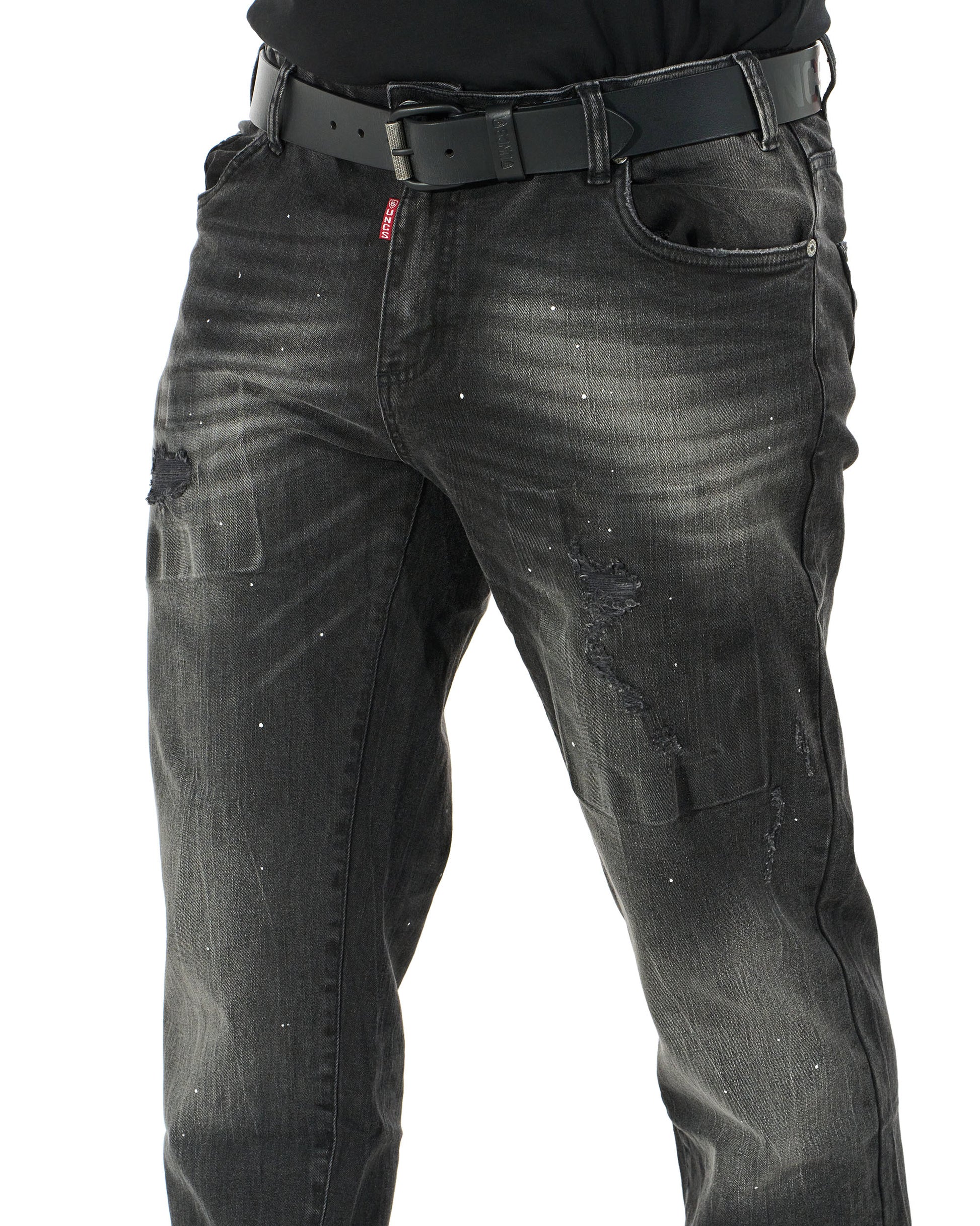 Férfi farmer GRANT II BLACK