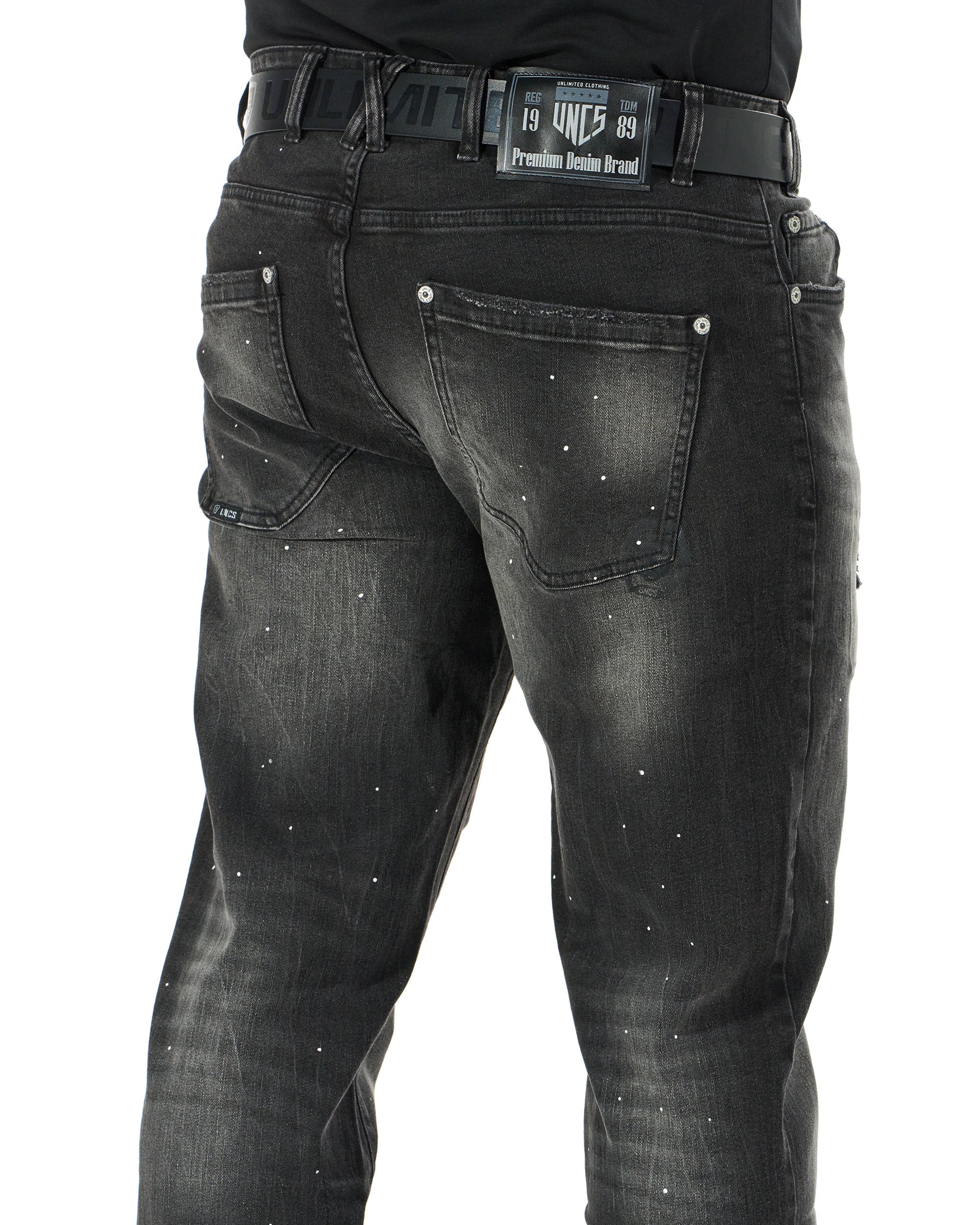 Férfi farmer GRANT II BLACK