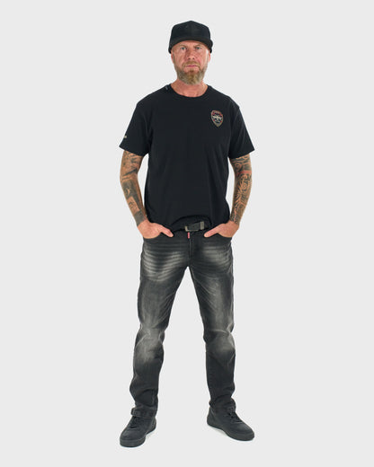 Férfi póló BAD BOYS BLACK/RED