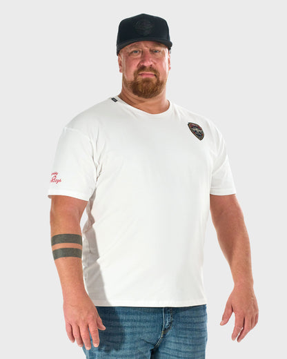 Férfi póló BAD BOYS WHITE