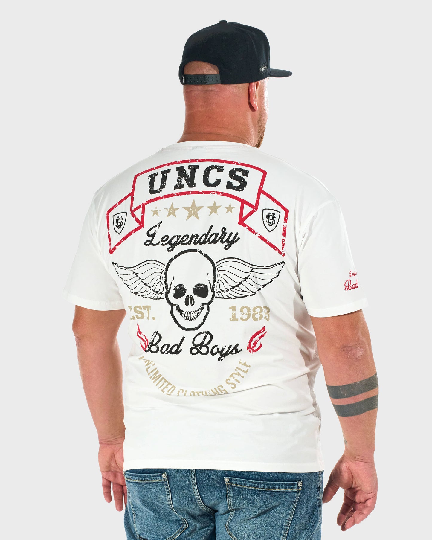 Férfi póló BAD BOYS WHITE
