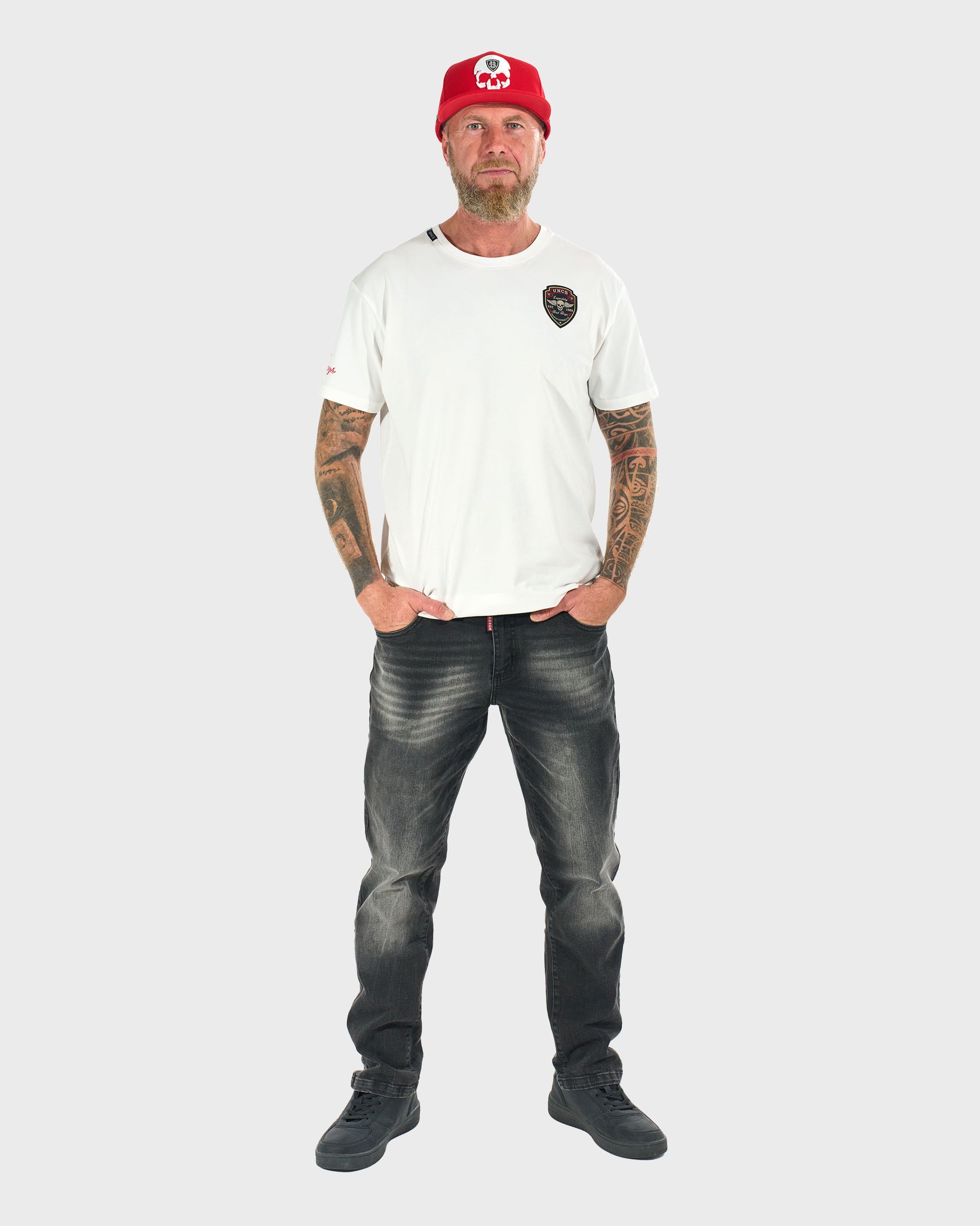 Férfi póló BAD BOYS WHITE