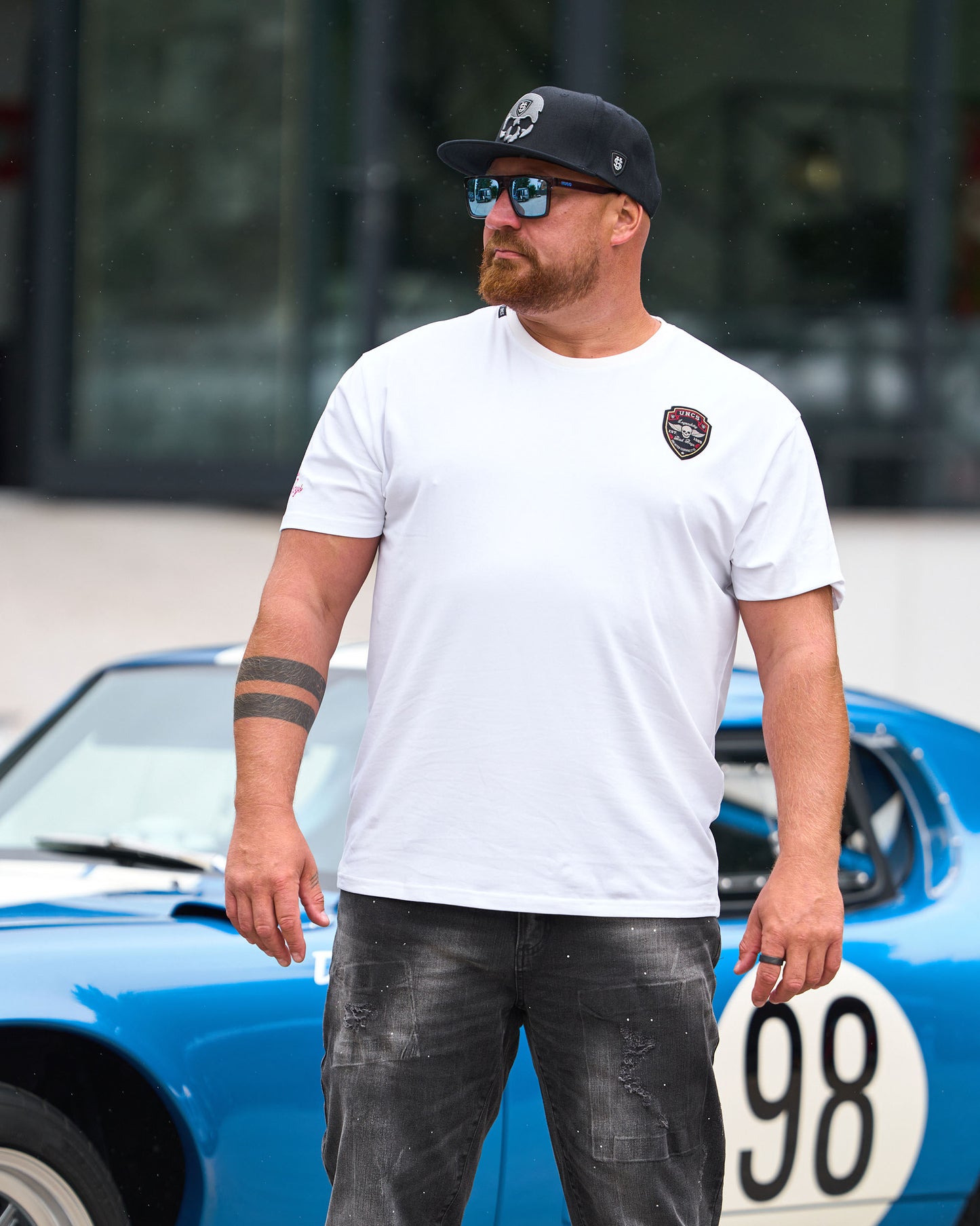 Férfi póló BAD BOYS WHITE