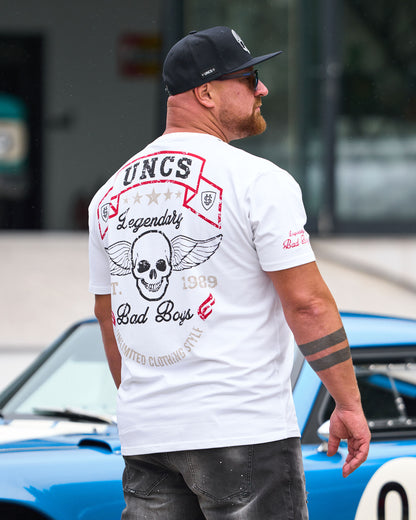 Férfi póló BAD BOYS WHITE