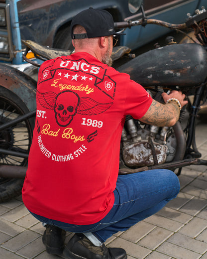 Férfi póló BAD BOYS RED