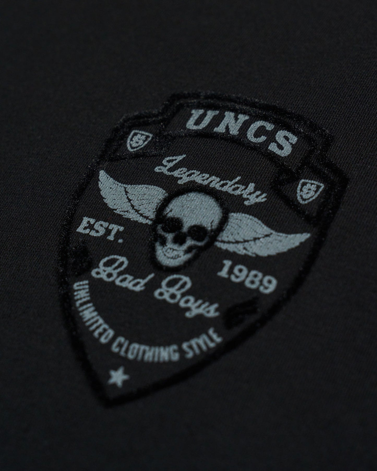 Férfi póló BAD BOYS BLACK/GREY