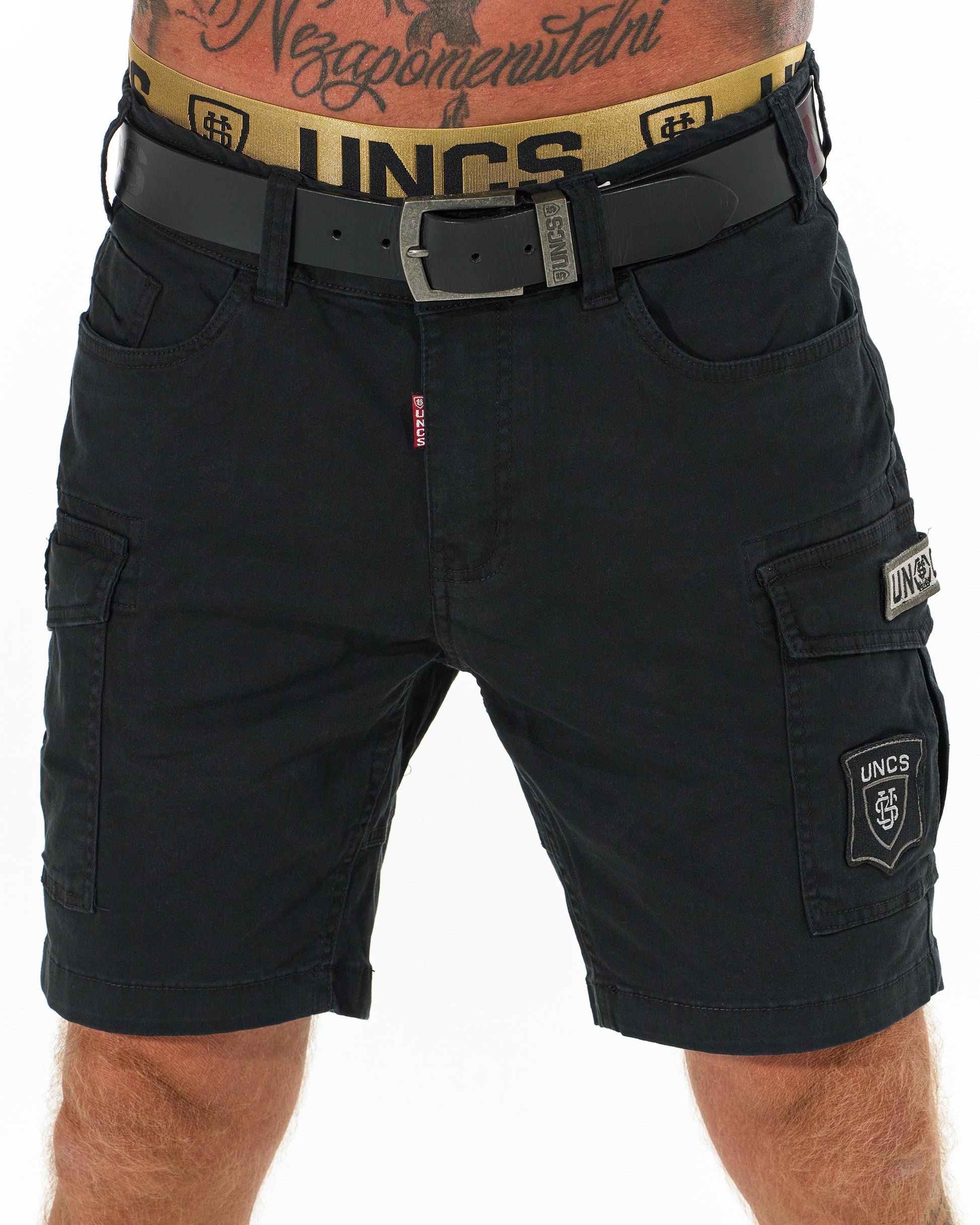 Férfi rövidnadrág BLAZE BLACK