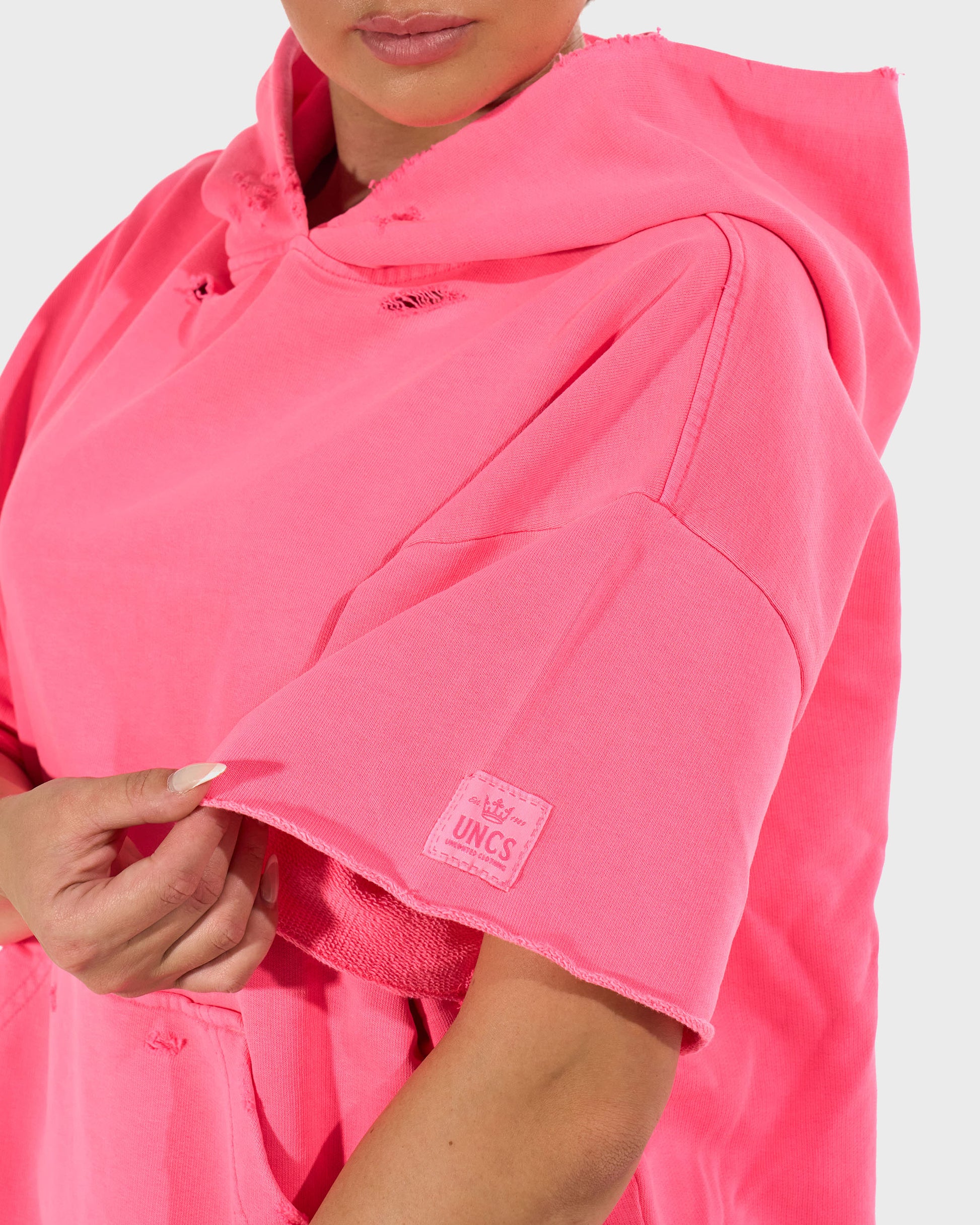 Női melegítőfelső BEATRICE (OVERSIZE) PINK