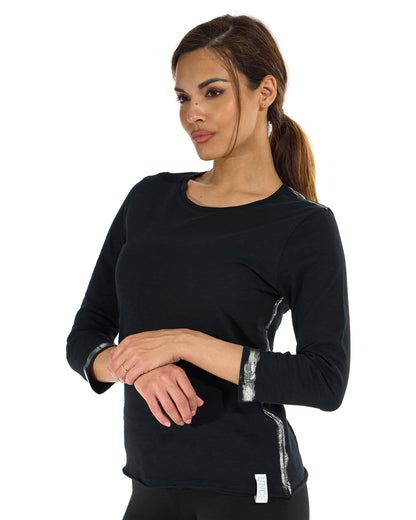 Női póló SILVER SHOCK II BLACK