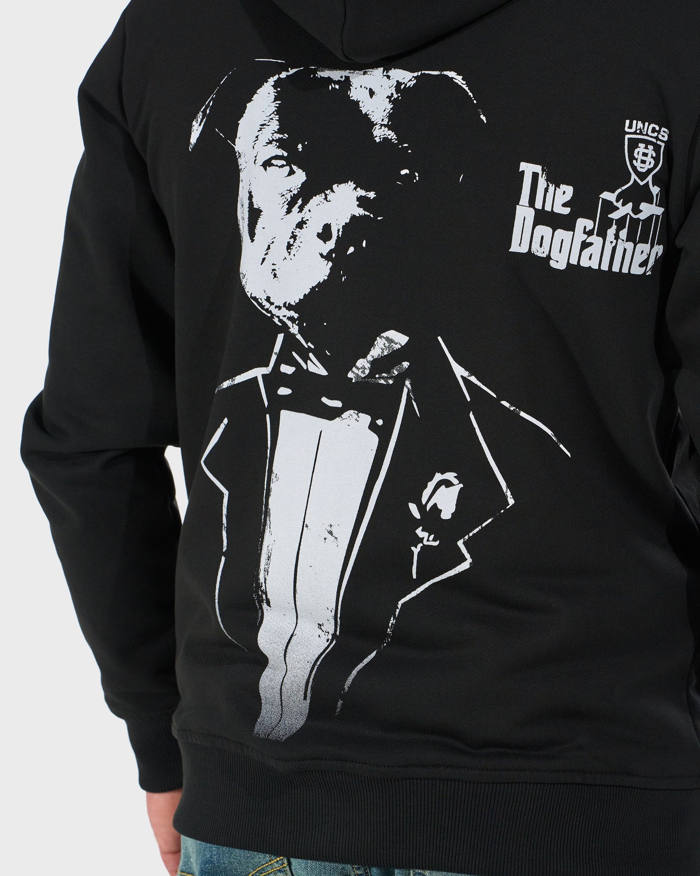 Férfi melegítőfelső DOGFATHER BLACK