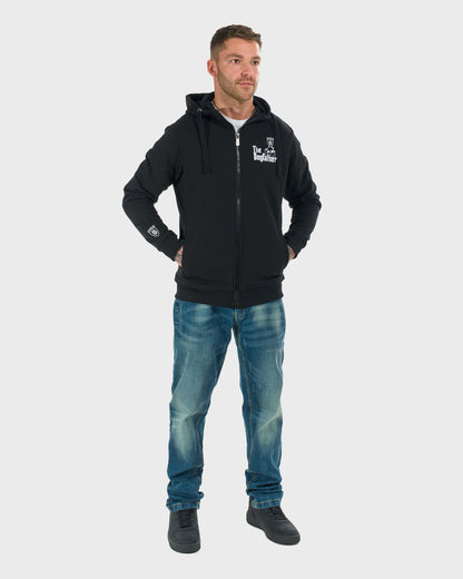 Férfi melegítőfelső DOGFATHER BLACK