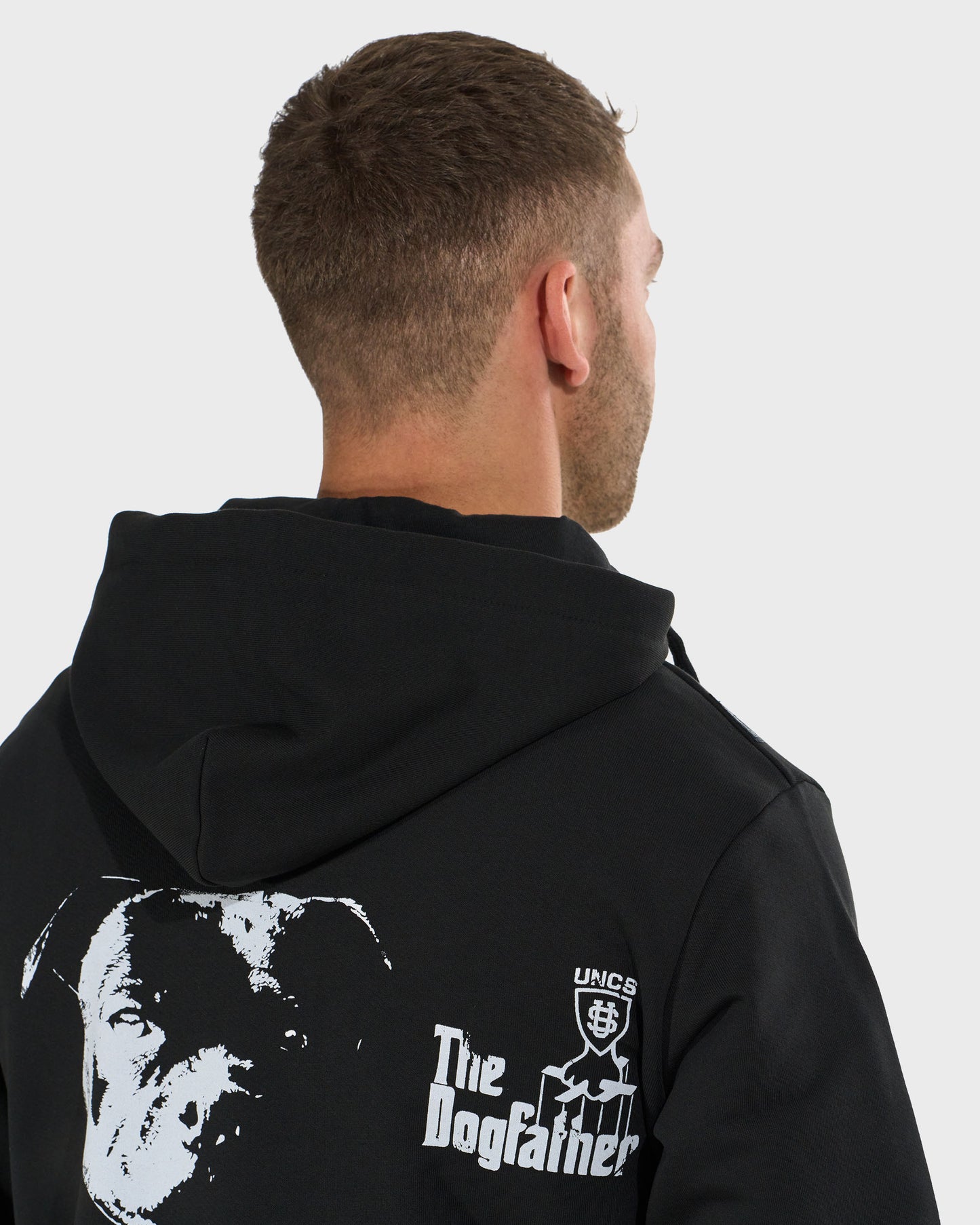 Férfi melegítőfelső DOGFATHER BLACK