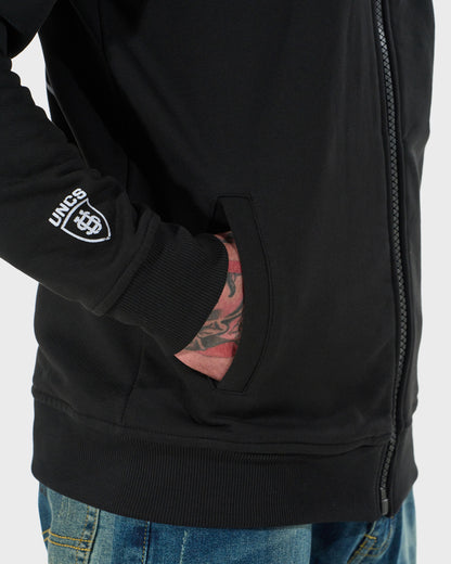 Férfi melegítőfelső DOGFATHER BLACK