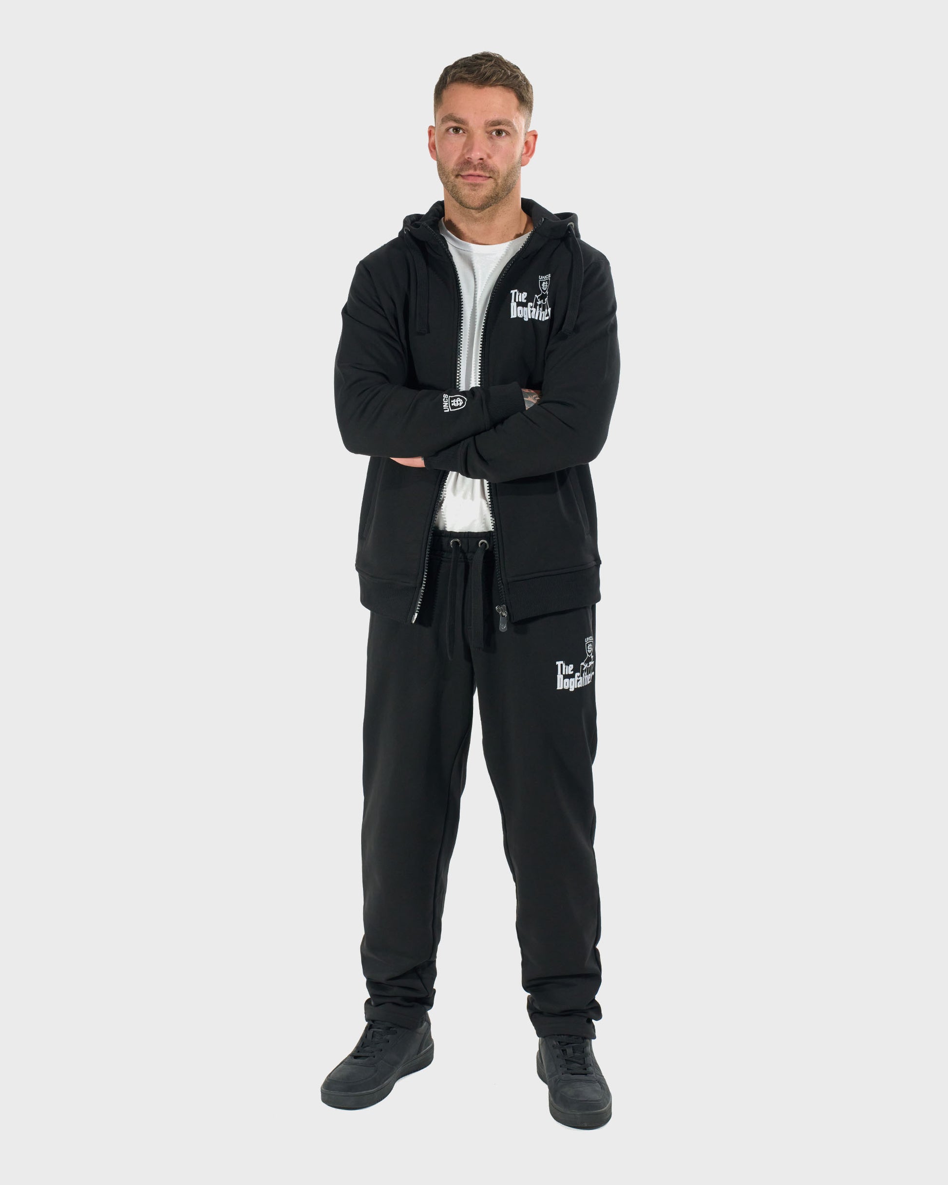 Férfi melegítőnadrág DOGFATHER BLACK