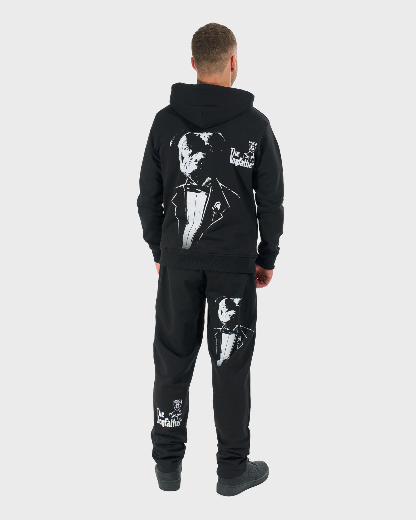 Férfi melegítőnadrág DOGFATHER BLACK