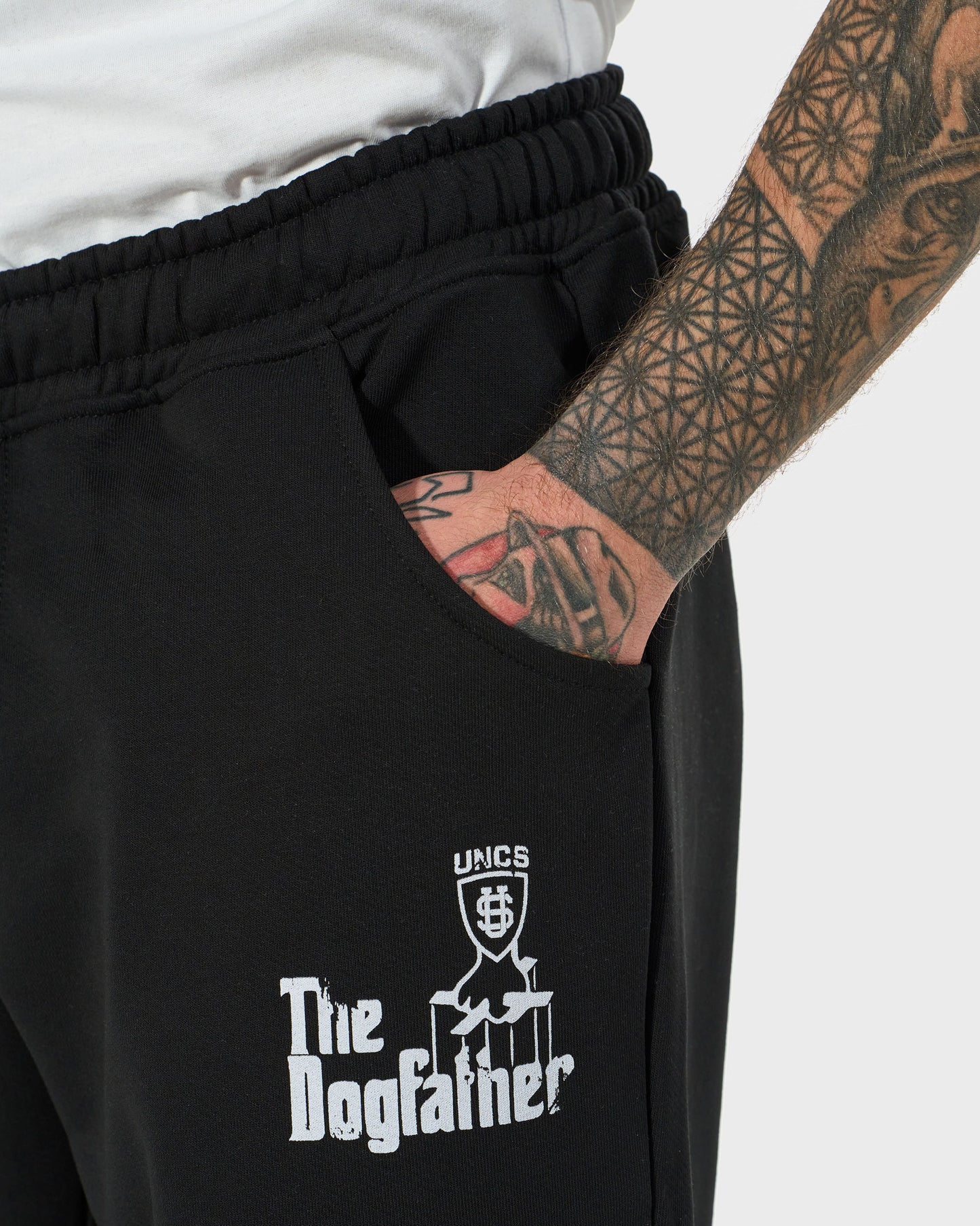 Férfi melegítőnadrág DOGFATHER BLACK