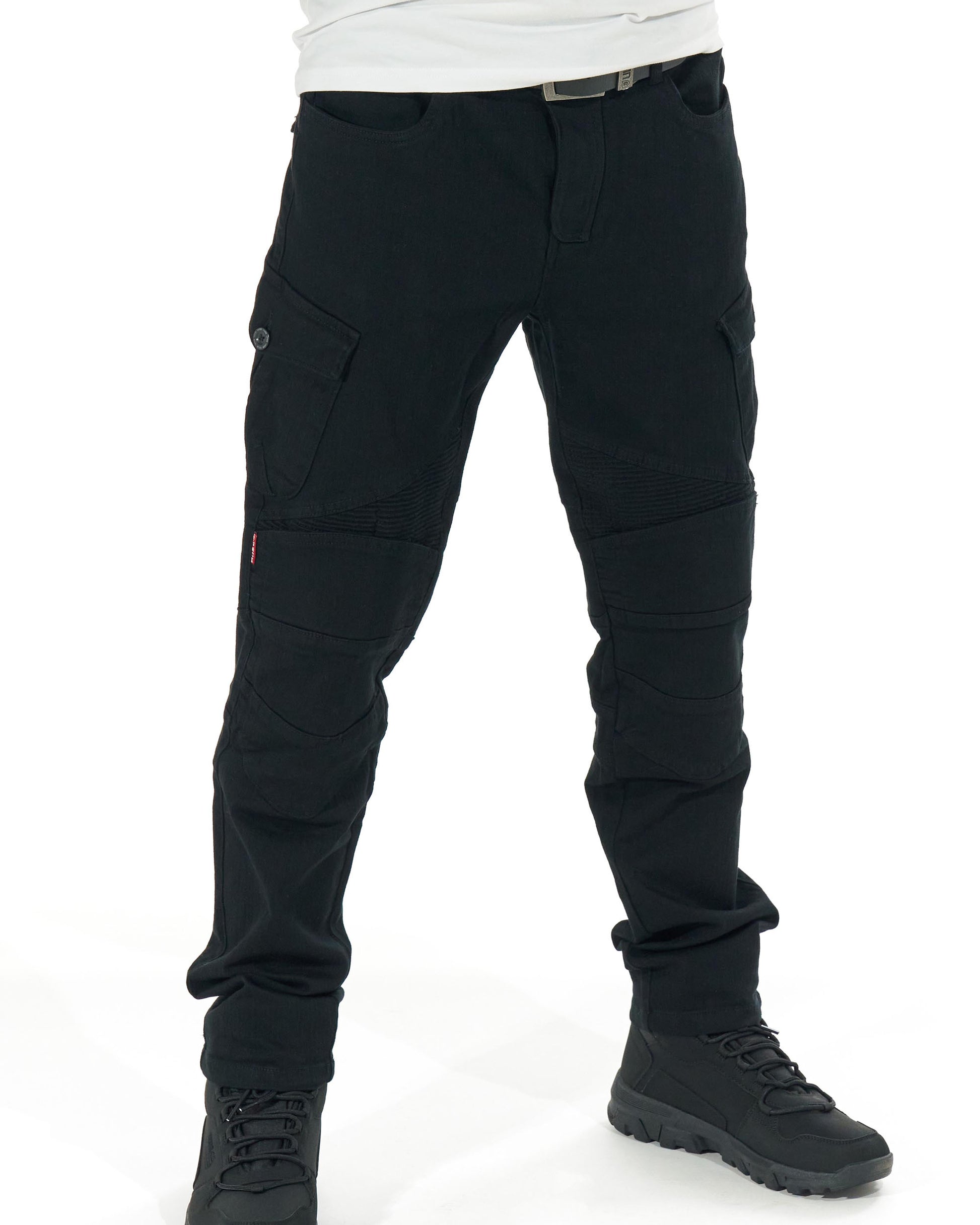 Férfi nadrág MOTORCYCLE BLACK