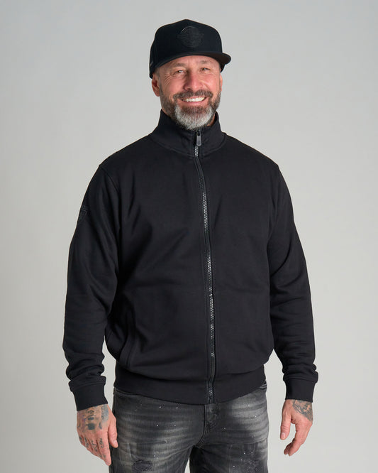 Férfi melegítőfelső BASIC III BLACK