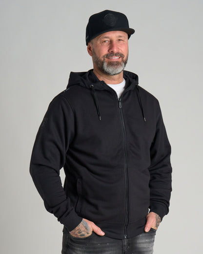 Férfi melegítőfelső BASIC IV BLACK