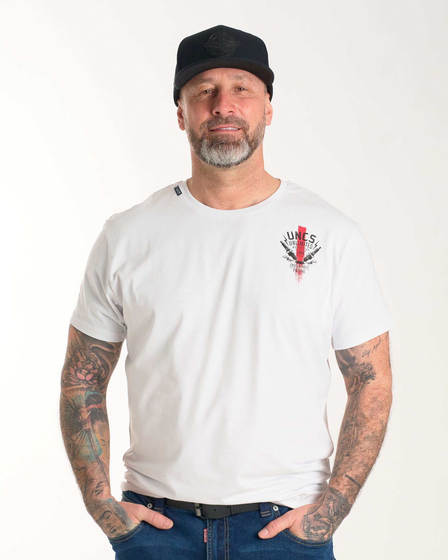 Férfi póló ENGINE WHITE