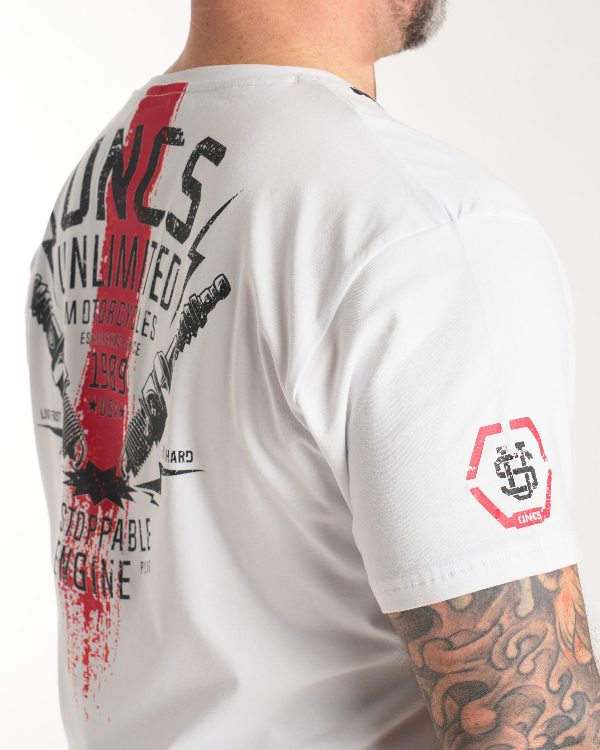 Férfi póló ENGINE WHITE