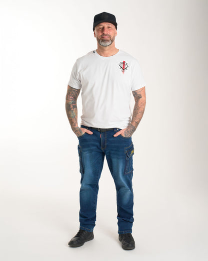 Férfi póló ENGINE WHITE