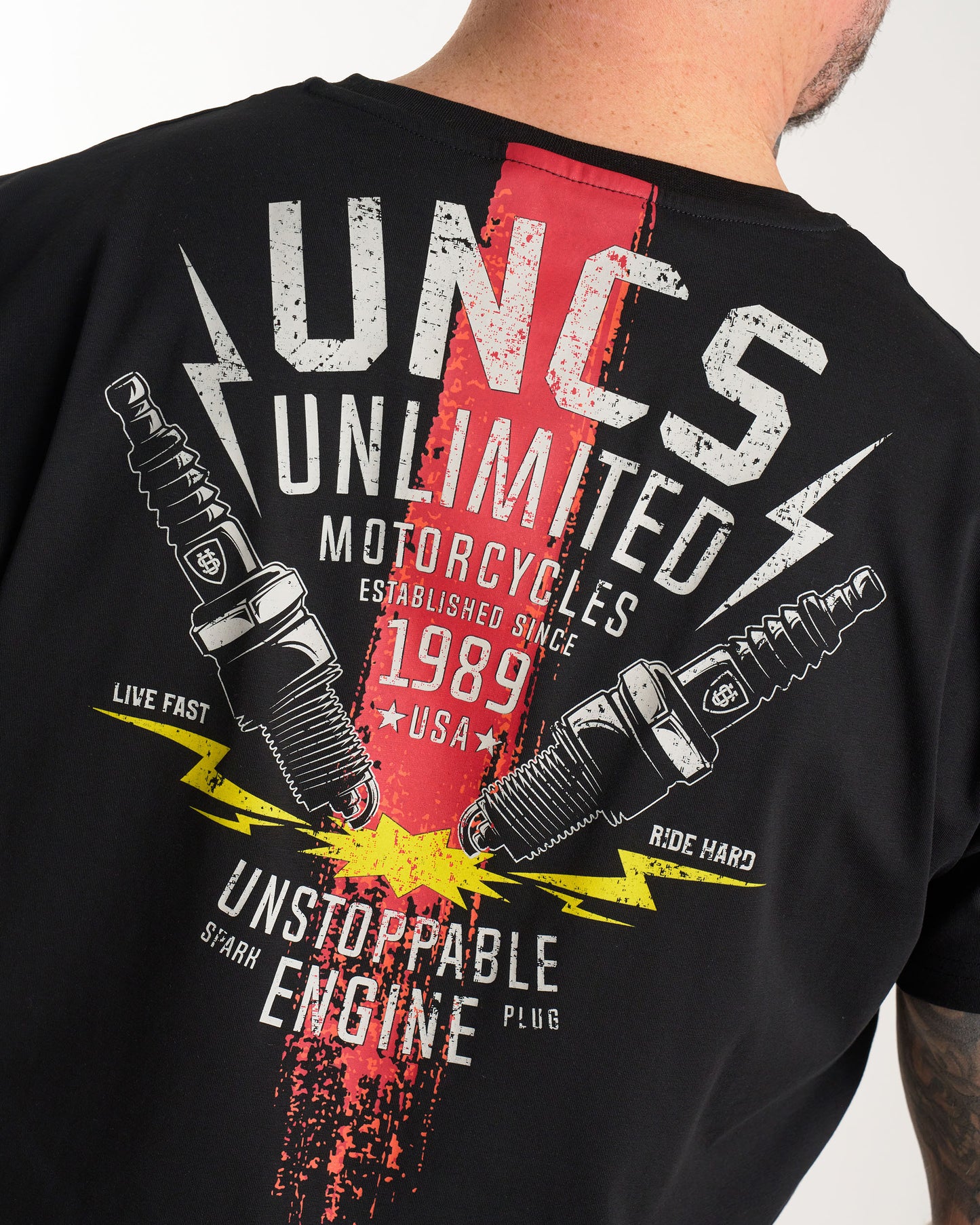 Férfi póló ENGINE BLACK