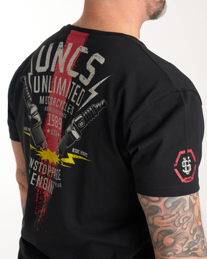 Férfi póló ENGINE BLACK