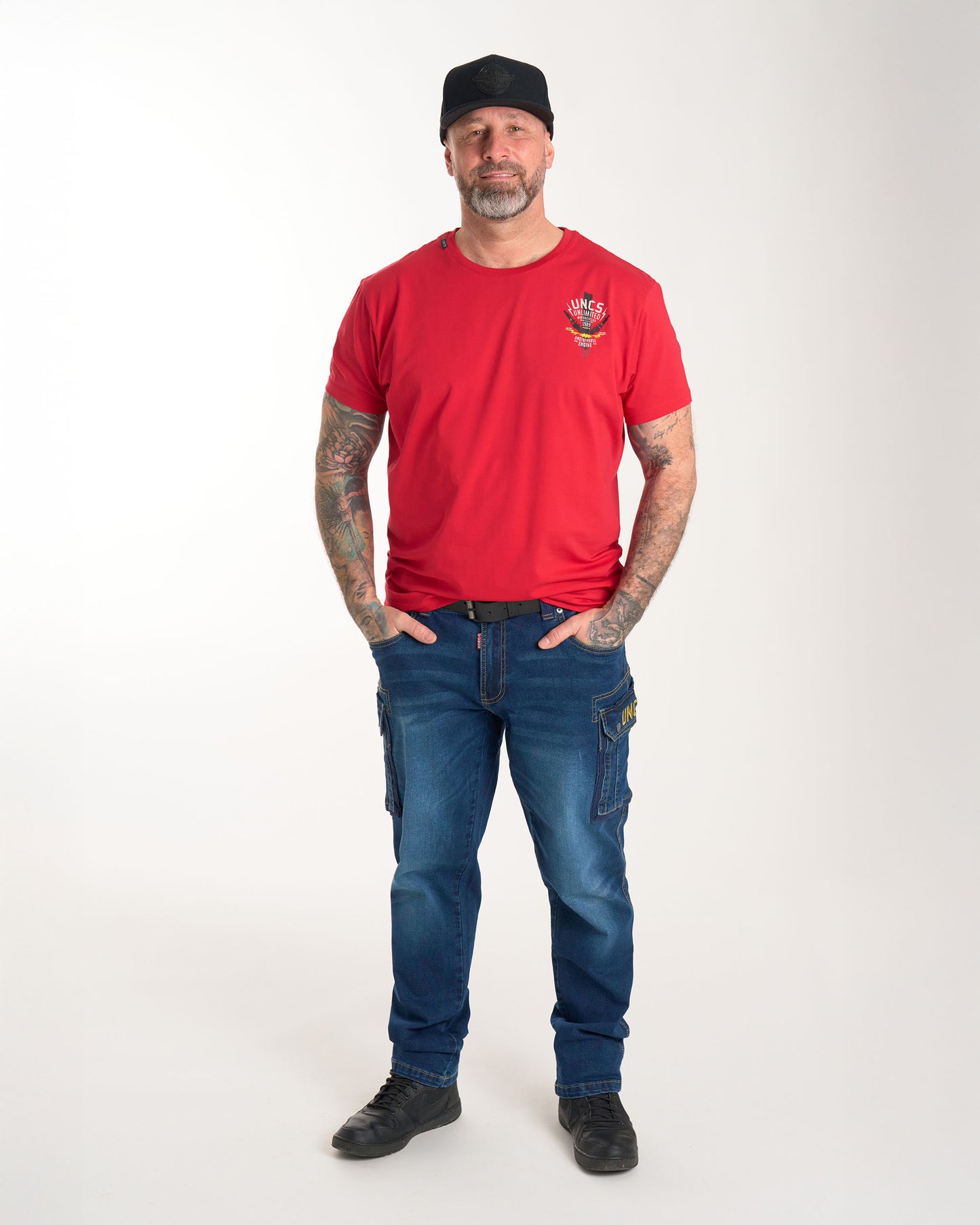 Férfi póló ENGINE RED