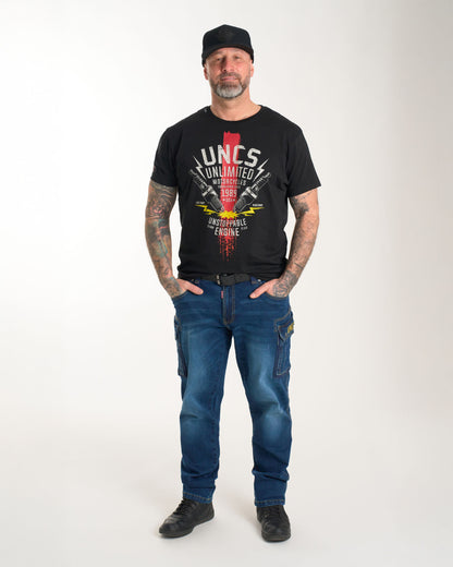 Férfi póló ENGINE II BLACK