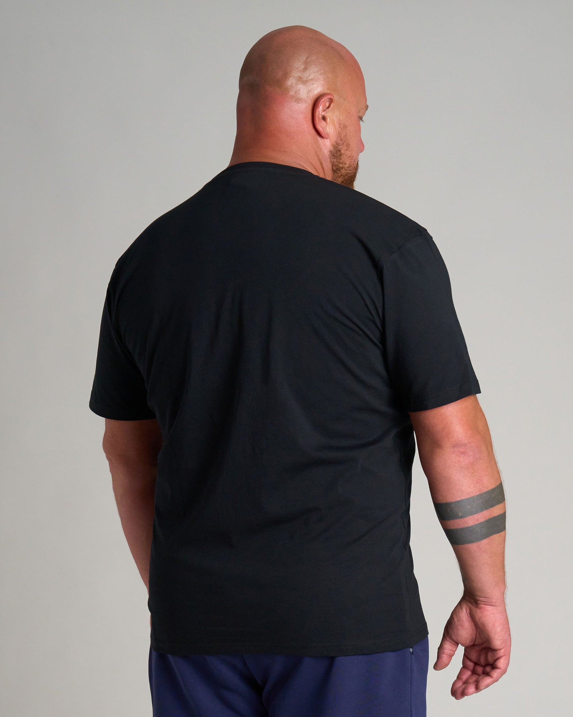 Férfi póló BASIC C CLEAN BLACK