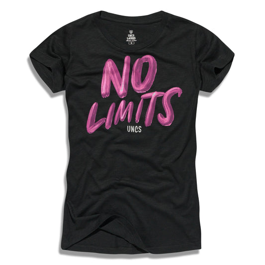 Női póló NO LIMITS BLACK