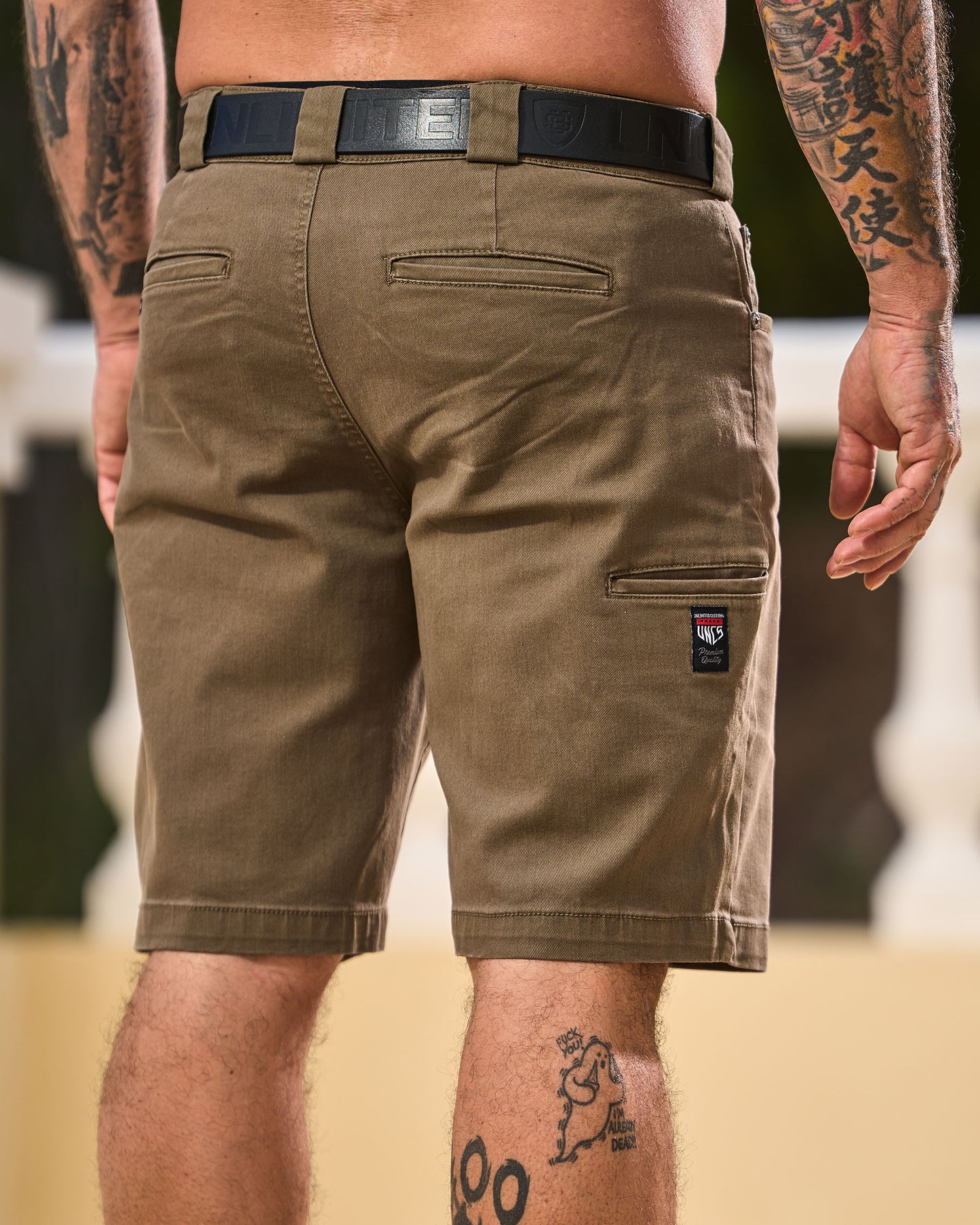 Férfi rövidnadrág BARRET KHAKI