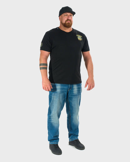 Férfi póló CARP BLACK