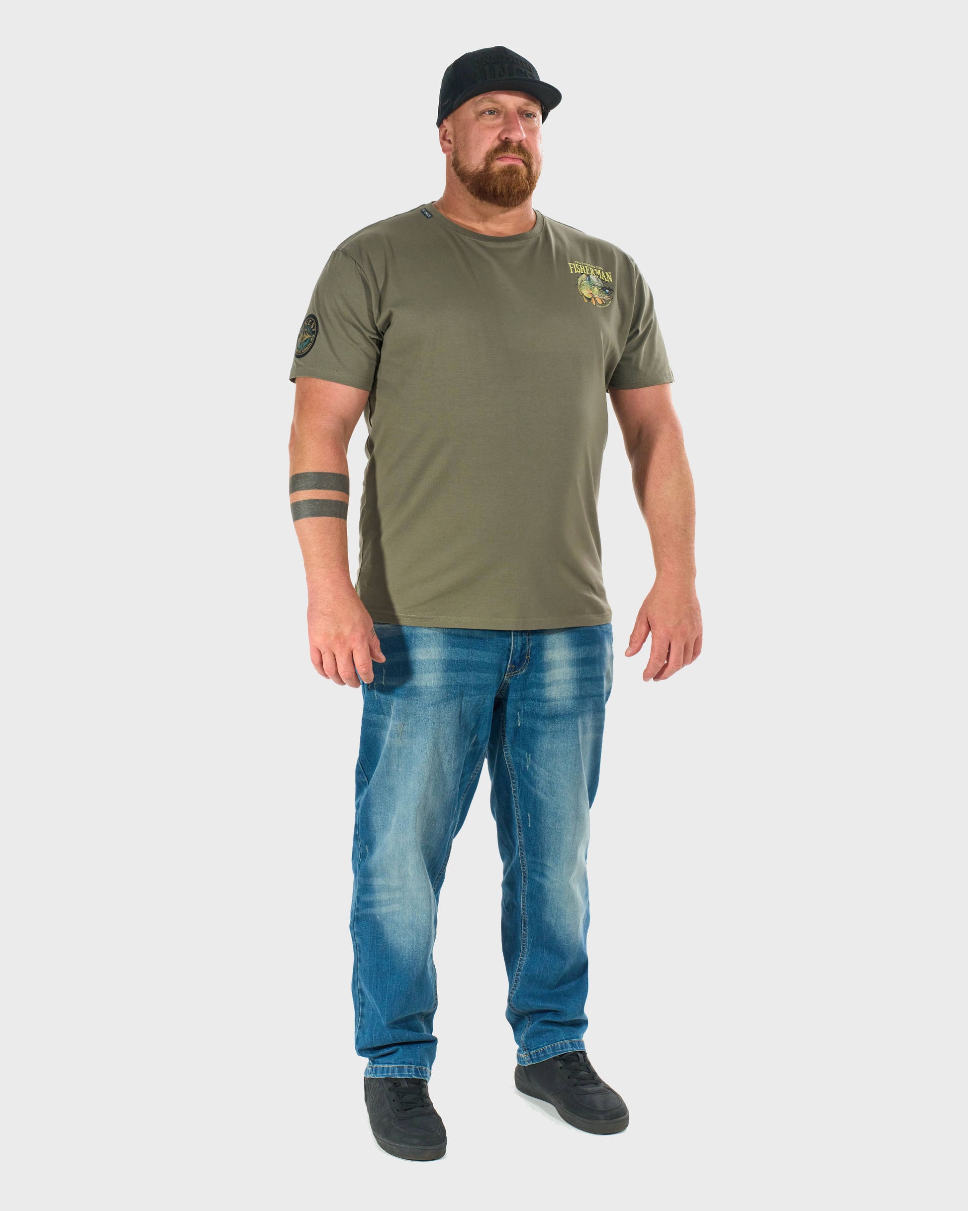 Férfi póló CARP KHAKI