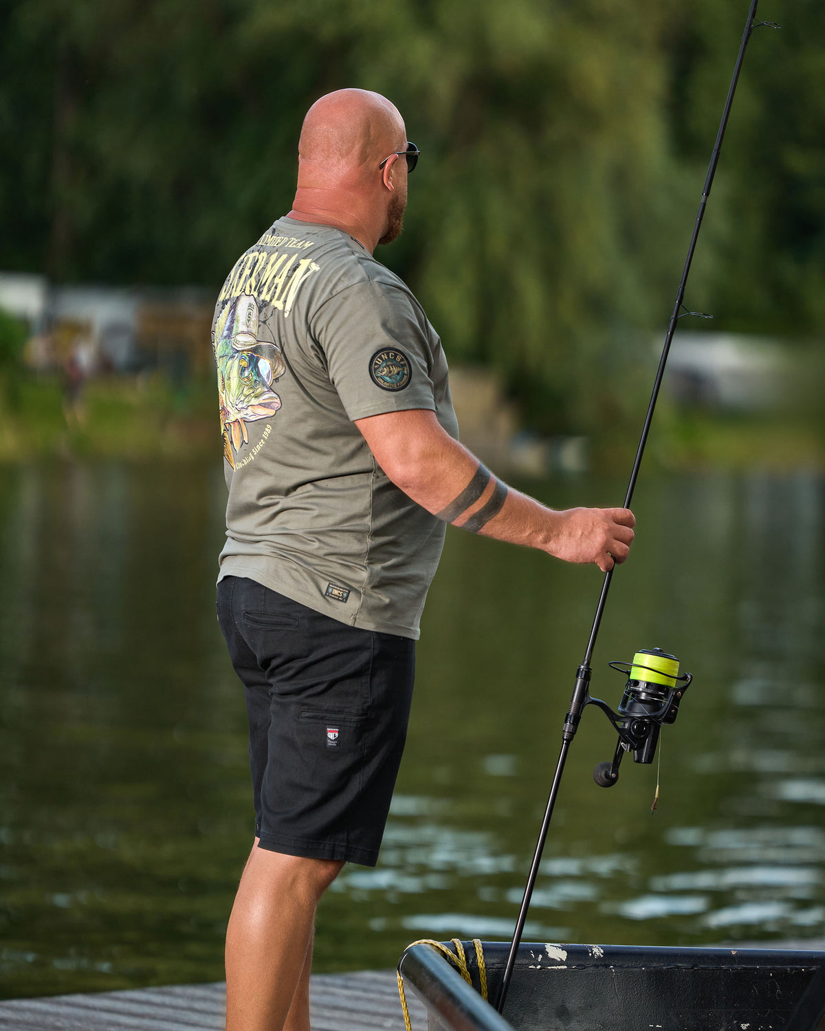 Férfi póló CARP KHAKI