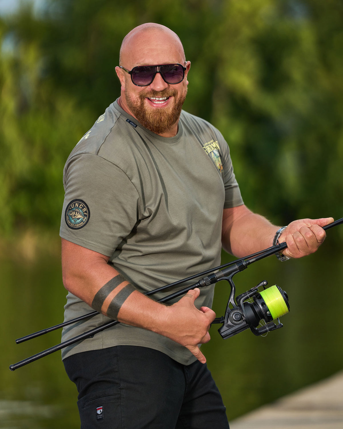 Férfi póló CARP KHAKI