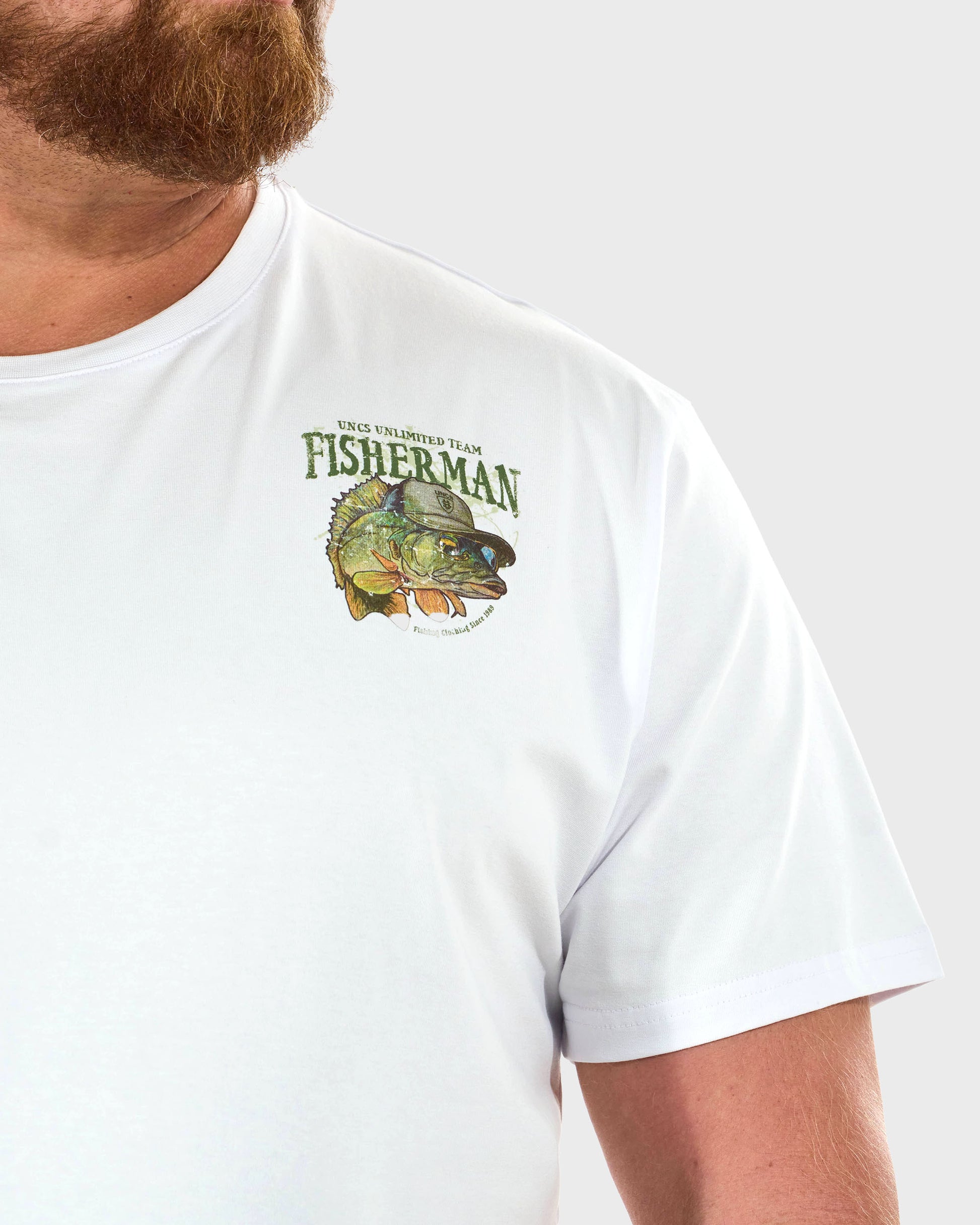 Férfi póló CARP WHITE