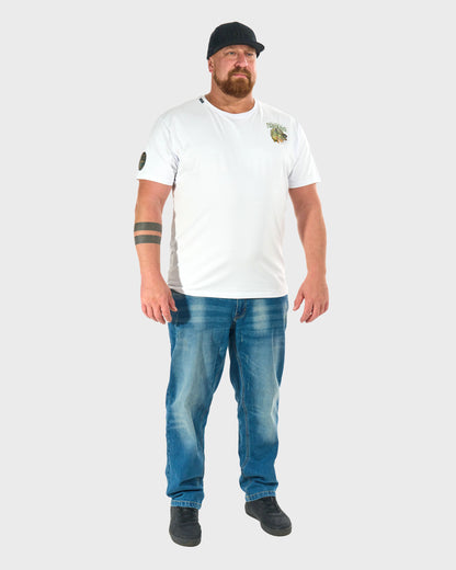 Férfi póló CARP WHITE