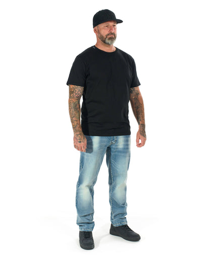 Férfi póló BASIC VI BLACK