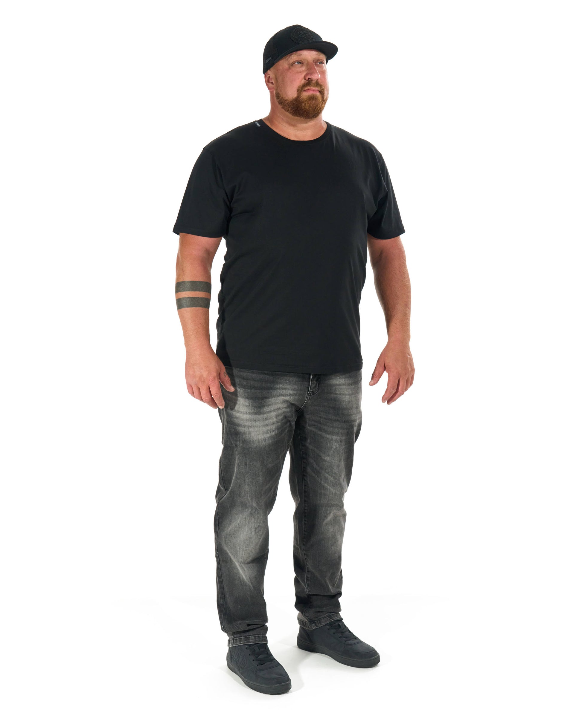 Férfi póló BASIC VI BLACK