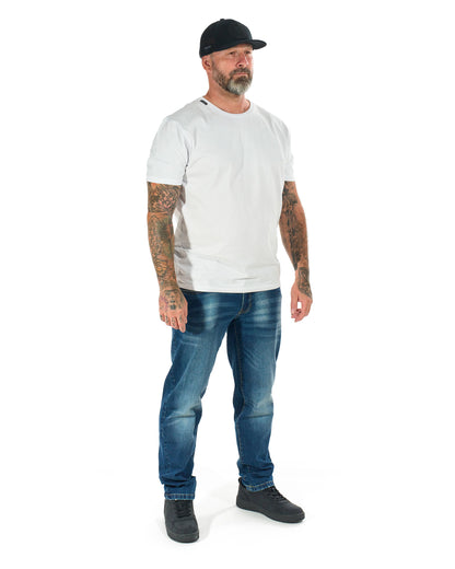 Férfi póló BASIC VI WHITE