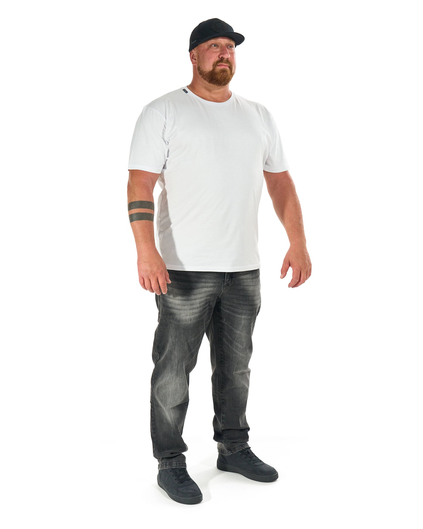 Férfi póló BASIC VI WHITE